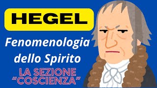 HEGEL  Fenomenologia dello Spirito  La sezione Coscienza [upl. by Scriven]