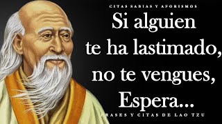 Sabias frases y dichos de Lao Tse sobre la vida y la felicidad  Citas De Lao Tzu [upl. by Loria667]