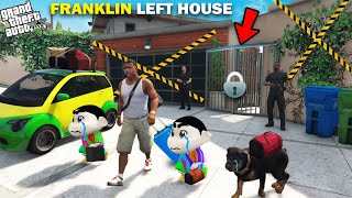 Franklin Shinchan amp Pinchan Left Their House Forever in GTA 5 [upl. by Llenyl973]