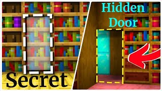 I Build Hidden Bookshelf Door👌😃 [upl. by Pachston]