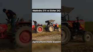 TOCHAN KING eicher tractor 🚜🤫 Eicher 242vs mahindra 275tractorvideo eichertractor tochanking [upl. by Eseilanna266]