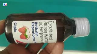 Asthalin Expectorant Plus  Levosalbutamol Ambroxol Hydrochloride and Guaiphenesin Syrup Uses Dosage [upl. by Htiaf]