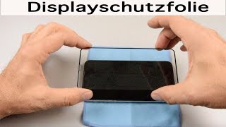 Displayschutzfolie am iPhone 11 Pro Max anbringen Panzerglas Schutzfolie iPhone 11 [upl. by Akemat]