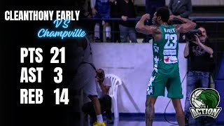 Cleanthony Early highlights against Champville  Champville VS Sagesse 20232024 [upl. by Redmund136]