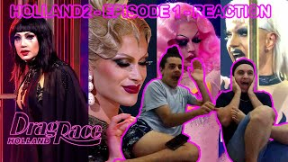 Drag Race Holland  Season 2  Episode 1  BRAZIL REACTION [upl. by Eiuqcaj699]