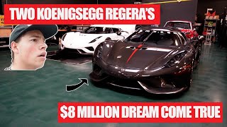 DISCOVERING TWO HIDDEN KOENIGSEGGS DREAM COME TRUE [upl. by Regnij505]