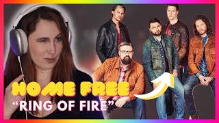 Home Free quotRing Of Firequot  Mireia Estefano Reaction Video [upl. by Aikcir]