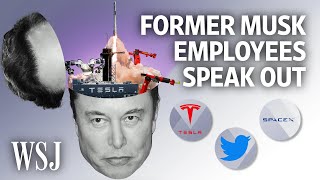 Working for Elon Musk ExEmployees Reveal His Management Strategy  WSJ [upl. by Brittney997]