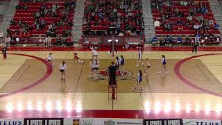 2018 U SPORTS Womens Volleyball Championship  S2 Calgary vs Ryerson [upl. by Annabelle]