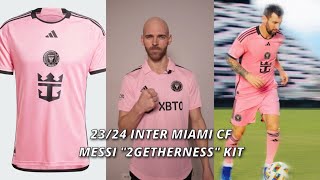 2324 Inter Miami CF Lionel Messi quot2gethernessquot Kit Review [upl. by Naoma641]