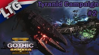 Tyranids Campaign Hard Difficulty Part 2 Battlefleet Gothic Armada 2 [upl. by Sebastian476]