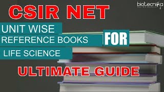 csir net Life science reference books  Ultimate Guide [upl. by Anahpos434]