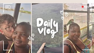 My fiance and i Dolphin Cove vlog pt1 Dolphin cove Road trip  foryourpage viral [upl. by Charles556]