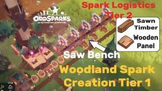 Sawn Timber Wooden Panel Spark Logistics Tier 2 ODDSPARKS AN AUTOMATION ADVENTURE [upl. by Notluf755]