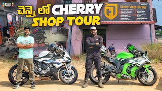 Chennai Cherry motorcycle Shop Tour  Bayya Sunny Yadav [upl. by Ardaed]