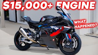 MASSIVE Engine Failure on our M1000RR amp BMW REFUSED Warranty [upl. by Nagiem]