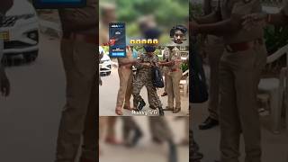 Army vs police fight 😱 indianarmy navy army 👿 indianarmedforces 😈 paramilitary 🎯sajal [upl. by Tija]