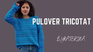 Pulover tricotat [upl. by Ikoek420]