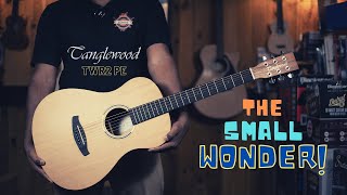 A Small but Wonderful Guitar  Tanglewood TWR2PE Review  Parlor Size [upl. by Bern989]