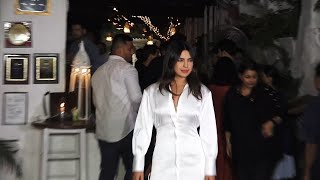 Priyanka Chopra attends wrap party for Bollywood comeback The Sky is Pink [upl. by Noirred]