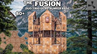 THE FUSION•1x2 BUNKER•DUOTRIOQUAD BASE DESIGN•5X BUNKER•CHEAP•FUNNEL WALL•SINGLE TC• RUSTBASE 2024 [upl. by Portland]