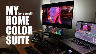 my very small home color grading suite [upl. by Anale]