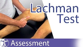 Lachman Test  Cruciate Ligament [upl. by Morton902]