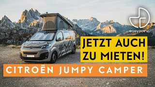 Citroën Jumpy Camper Der mietbare Campervan  ab Sommer 2021 [upl. by Hymie]