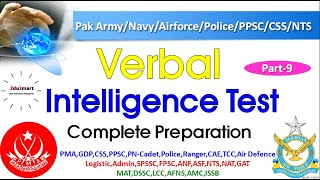 How To Pass Verbal Intelligence Test Part9 GDPCAEADPMALCCAdminSPSSCAirmanAFNSPN  EduSmart [upl. by Srevart176]