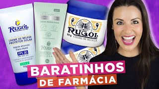 BARATINHOS de FARMÁCIA  Creme de Beleza Rugól [upl. by Leumek]