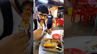 Eating Cow TongueFrog Fry  Pig Intestine 🐮🐷🐸Street Foodstreetfood trendingshorts weirdfood [upl. by Hersch]