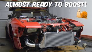 Massive Intercooler Install  KA24 240sx [upl. by Adriano]