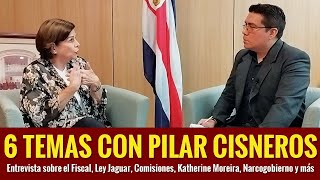 Entrevista Pilar Cisneros habla sobre el Fiscal Ley Jaguar Comisiones Katherine Moreira y más [upl. by Gurevich]