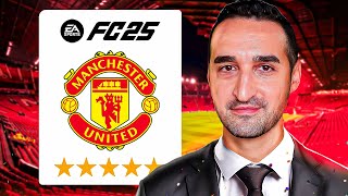 Gürkan Hoca Manchester Unitedda  FC 25 Kariyer Modu 1 [upl. by Olrac722]