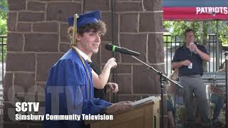 Simsbury High School Graduation 2021 [upl. by Ellac495]