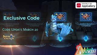 Infinity Kingdom  EXCLUSIVE CODE and Huawei Campaign [upl. by Fasano]