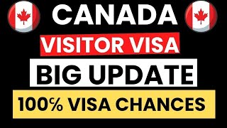 Canada Tourist Visa Processing Time after Biometrics Canada Visitor Visa Updates 2024 [upl. by Elocin]