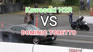 H2RHAYABUSAZX14R vs Dominic Toretto Siapa yang Tercepat [upl. by Lezah]