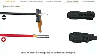 Inversor Solar Sungrow  Inversores Trifásicos  Linha CXP2  Instalação [upl. by Eynahpets]