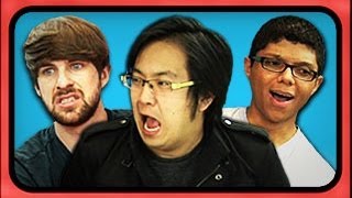 YouTubers React to Viral Videos Chocolate Rain Justin Bieber Magibon [upl. by Season]