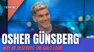 Osher Günsberg On Why He Deserves The Gold Logie [upl. by Anuait]