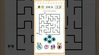 Catch the mouse  Brain Test Game level 24 [upl. by Raynata]