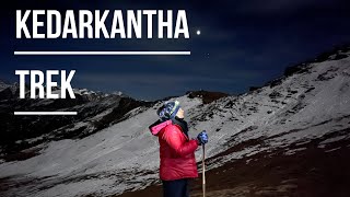 KEDARKANTHA Kedarkantha Trek I Sankri To Kedarkantha Trek Vlog  One of the Best SnowTrek in India [upl. by Chesna]