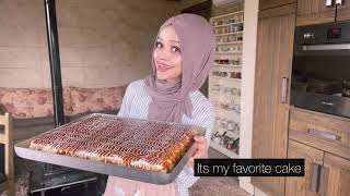 كيكة التريلتشي trileçe cake abirzkitchen [upl. by Redyr]