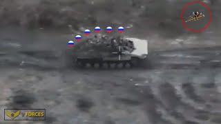 Horrifying Moment How Ukrainian Forces destroy 1230 Soldiers Russia 5 Tanks 36 APVs in one Day [upl. by Anig488]