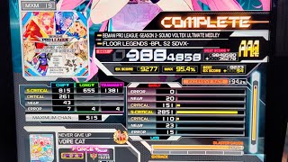 sdvx BEMANI PRO LEAGUE SEASON 2 SOUND VOLTEX ULTIMATE MEDLEY mxm19 988 [upl. by Repsaj]