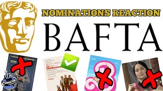 MY BAFTA FILM AWARDS 2024 NOMINATIONS REACTION  SHOCKS amp SNUBS [upl. by Nnyw]