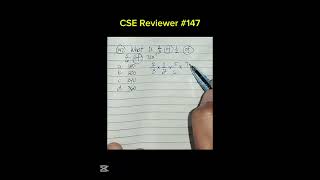 CSE Reviewer 147 [upl. by Alistair522]