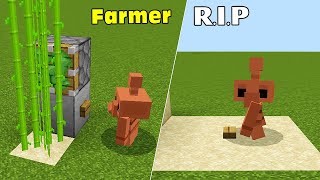 Copper Golem is a Redstone Farmers but RIP Him [upl. by Anilos]