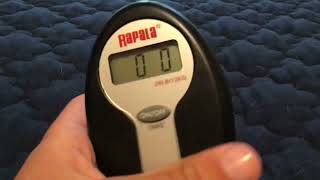 Review on my Rapala fishing scale [upl. by Eatton]